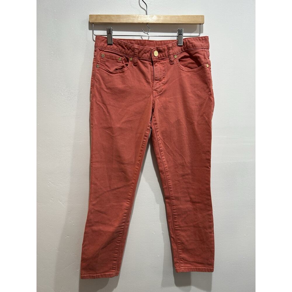 tory burch pants 26 Orange Skinny
